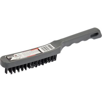 YATO Drahtbürste mit 4-reihigem Kunststoffgriff