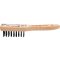 YATO Drahtbürste mit 6-reihigem Holzgriff