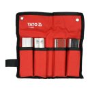 YATO Schraubstock-Spannbacken-Set 8-teilig 125 mm (4 Paar/Karton)