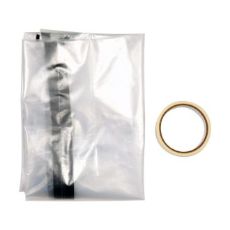   YATO Staubschutztürfolie mit Reißverschluss, Typ L, 1200x2200 mm