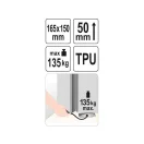 YATO Pumpenmontageunterlage 165 x 150 mm 135 kg