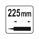 YATO Verstärkte Auspresspistole 300 ml