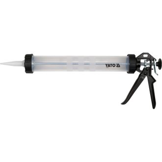 YATO Kartuschenpistole 600 ml geschlossenes Aluminium