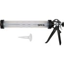 YATO Kartuschenpistole 600 ml geschlossenes Aluminium