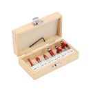 YATO Oberfräsersatz 8-teilig 6 mm