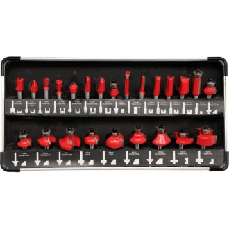 YATO Oberfräser-Set 24-teilig 8 mm