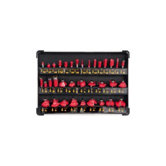 YATO Oberfräser-Set 35-teilig 8 mm im Alu-Koffer