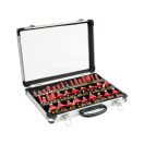 YATO Oberfräser-Set 35-teilig 8 mm im Alu-Koffer