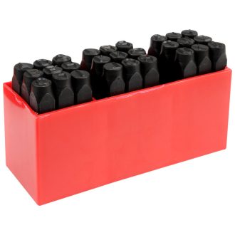 YATO Buchstabenschlag-Set 8 mm, 27-teilig