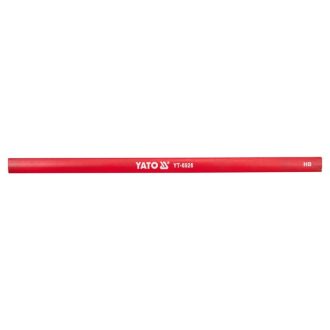 YATO Zimmermannsbleistift 245 mm rot (144 Stück)