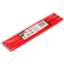 YATO Zimmermannsbleistift 175 mm für Holz, rot (3 Stück)