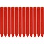 YATO Fettstift rot (12 Stück)