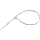 YATO Abnehmbare Kabelbinder 7,6 x 300 mm weiß (100 Stück)