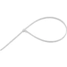 YATO Lösbare Kabelbinder 7,6 x 450 mm weiß (100 Stück)