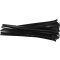 YATO Lösbare Kabelbinder 7,6 x 350 mm schwarz (100 Stück)