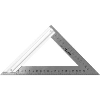 YATO rechtwinkliges Lineal 270 mm aus Edelstahl