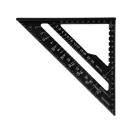 YATO rechtwinkliges Lineal mit Basis 180 mm