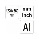 YATO Verstellbarer T-Winkel 1270 x 560 mm