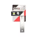 YATO rechter Winkel 150 mm mit Wasserwaage