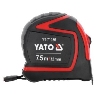 YATO Maßband 7,5 m x 25 mm gummiert