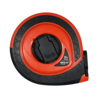 YATO Maßband 20 m x 15 mm Glasfaser geschlossen