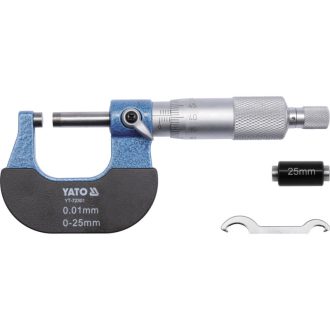 YATO Mikrometer 25-50 mm +/-0,01 mm mechanisch