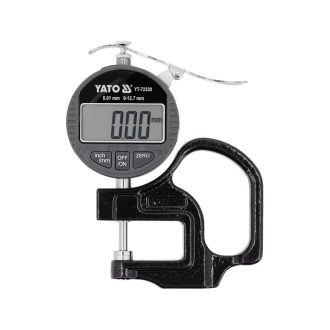 YATO Digitaler Dickenmessschieber 12,7 mm / 0,01 mm