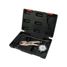 YATO Bremsscheibenschlag-Messset 3-teilig 10/0,01 mm