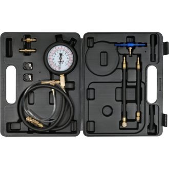 YATO Kraftstoffeinspritzdruckmesser-Set 10-teilig 7 bar