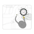 YATO Öldruckmesser-Set 12-teilig