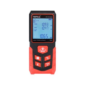 YATO Lasergestützter Entfernungsmesser 100 m