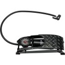 YATO Fußpumpe mit Manometer aus Metall 0-0,7 MPa