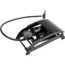 YATO Fußpumpe mit Manometer, Metall