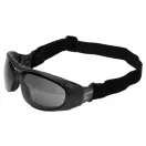 YATO-Brille mit rauchfarbenem Gummiband und Stiel