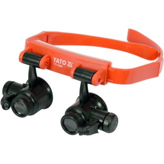 YATO Kopfbandlupe mit LED-Beleuchtung 10 x - 25 x