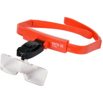 YATO Kopfbandlupe mit LED-Beleuchtung 1 x - 3,5 x