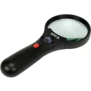 YATO Lupe 3X/45X mit zwei Linsen