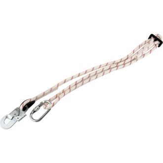 YATO Sicherheitsseil mit 2 Karabinern 2 m