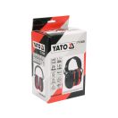 YATO Akku-Gehörschutzhülle mit 28 dB integriertem Mikrofon, Bluetooth