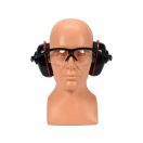 YATO Gehörschutzetui 24 dB und klare Schutzbrille mit UV-Schutz