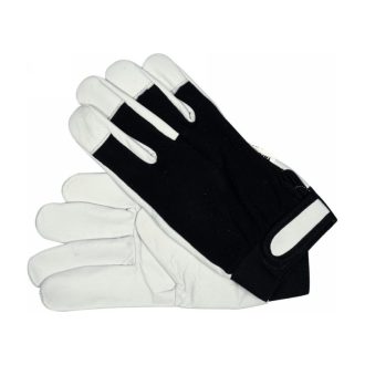 YATO Arbeitsschutzhandschuh Leder Größe 10 schwarz