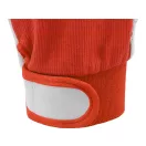 YATO Arbeitsschutzhandschuh, Größe 9, Leder-Baumwolle rot