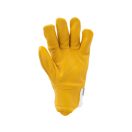 YATO Arbeitsschutzhandschuh Leder Größe 10 gelb