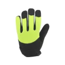 YATO Arbeitsschutzhandschuhe für 8 Leder-Baumwoll-Touchscreens