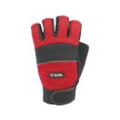 YATO Arbeitsschutzhandschuh fingerlos Größe 10 rot