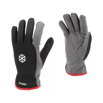   YATO Montagehandschuh, synthetisches Leder, gefüttert, Größe 8