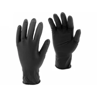 YATO Schutzhandschuhe Nitril Größe 8, 50 Stück