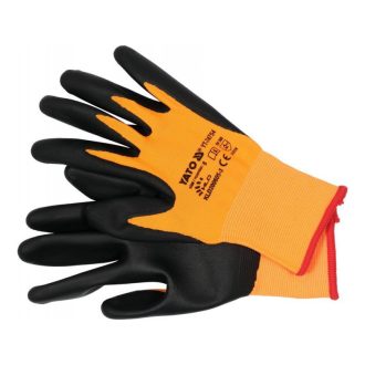 YATO Schutzhandschuhe Nitril getaucht Größe 8