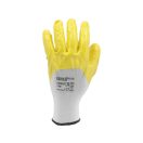 YATO Montagehandschuhe (Nitril getaucht GELB) 9