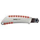 YATO Messer mit abbrechbarer Klinge 18 mm, Metallgehäuse